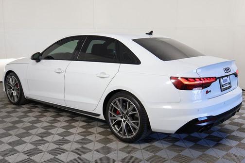 Glacier White Metallic 2023 Audi S4 Premium Plus TFSI quattro Tiptronic