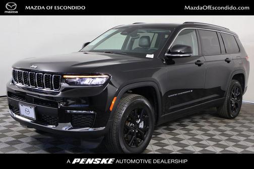 Diamond Black Crystal Pearlcoat 2023 Jeep Grand Cherokee L Limited