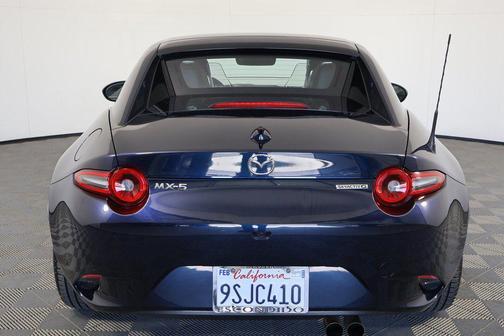 Deep Crystal Blue Mica 2025 Mazda MX-5 Miata RF Grand Touring