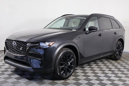 Jet Black Mica 2026 Mazda CX-90 PHEV Premium Sport