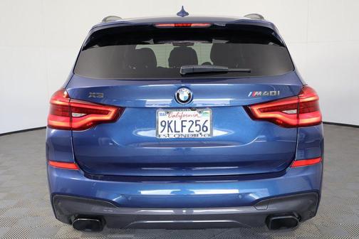 Blue Metallic 2021 BMW X3 M40i