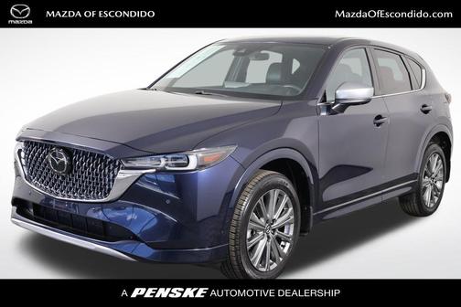 Deep Crystal Blue Mica 2024 Mazda CX-5 2.5 Turbo Signature