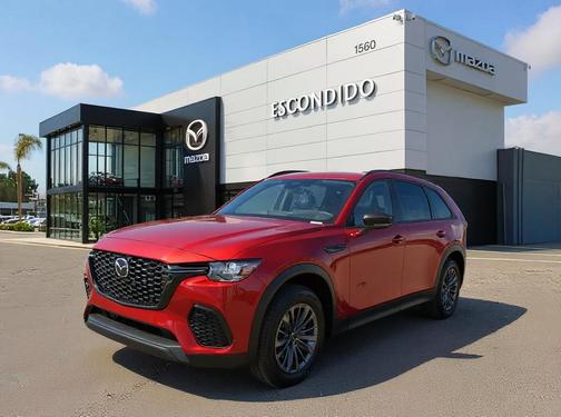 Soul Red Crystal Metallic 2026 Mazda CX-70 PHEV SC Plus