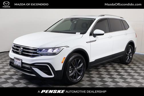 Pure White 2022 Volkswagen Tiguan 2.0T SE
