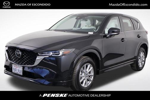 Jet Black Mica 2025 Mazda CX-5 2.5 S Preferred Package