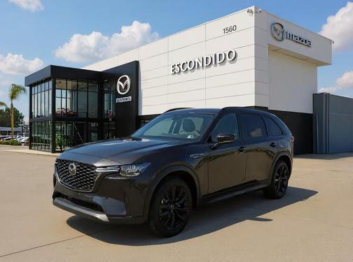 Jet Black Mica 2026 Mazda CX-90 PHEV Premium Sport