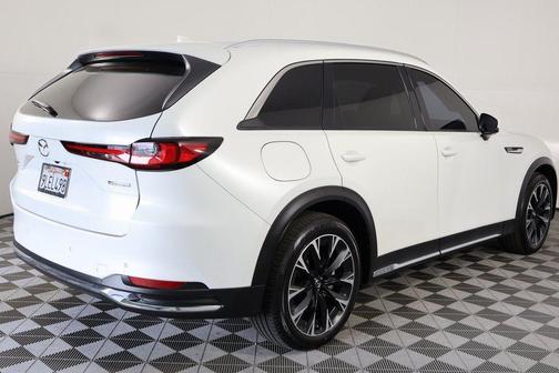 Rhodium White Premium 2024 Mazda CX-90 PHEV Premium Plus