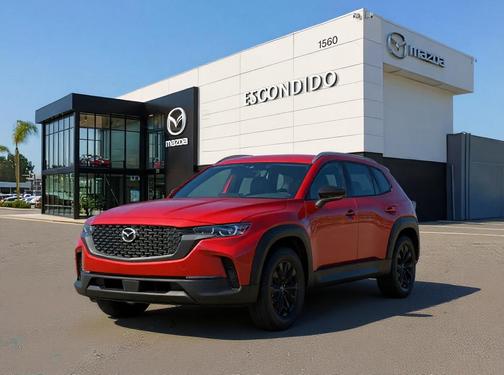 Soul Red Crystal Metallic 2026 Mazda CX-50 Hybrid Premium
