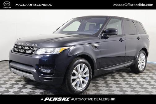 Farallon Black Metallic 2017 Land Rover Range Rover Sport 3.0L Supercharged SE