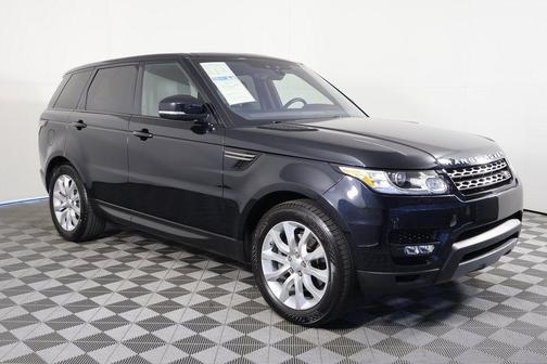 Farallon Black Metallic 2017 Land Rover Range Rover Sport 3.0L Supercharged SE