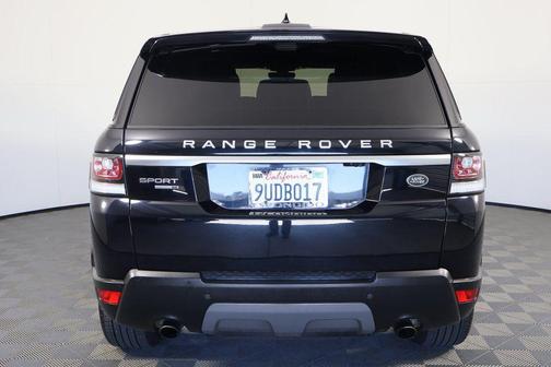 Farallon Black Metallic 2017 Land Rover Range Rover Sport 3.0L Supercharged SE