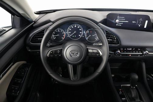 Deep Crystal Blue Mica 2026 Mazda Mazda3 FWD w/Preferred Package