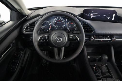 Jet Black Mica 2026 Mazda Mazda3 FWD w/Preferred Package