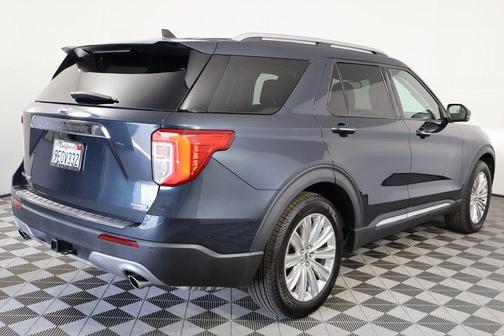 Stone Blue Metallic 2023 Ford Explorer Limited