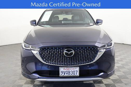 Deep Crystal Blue Mica 2025 Mazda CX-5 2.5 Turbo Signature