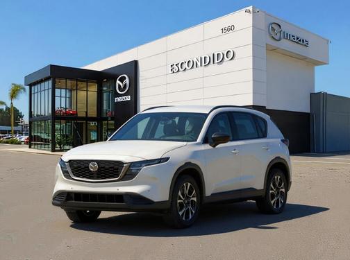 Rhodium White Metallic 2026 Mazda CX-5 2.5 S Preferred Package