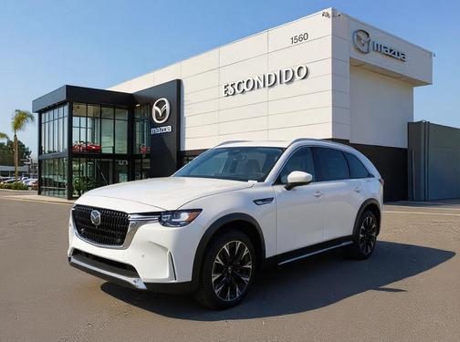 Rhodium White Premium 2026 Mazda CX-90 PHEV Premium Plus
