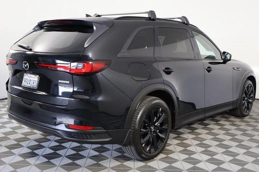 Jet Black Mica 2025 Mazda CX-90 PHEV Premium Sport