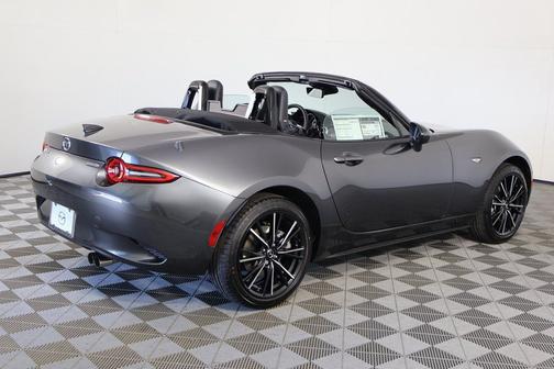 Machine Gray Metallic 2026 Mazda MX-5 Miata Grand Touring