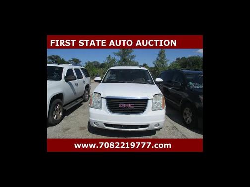 Summit White 2007 GMC Yukon SLE
