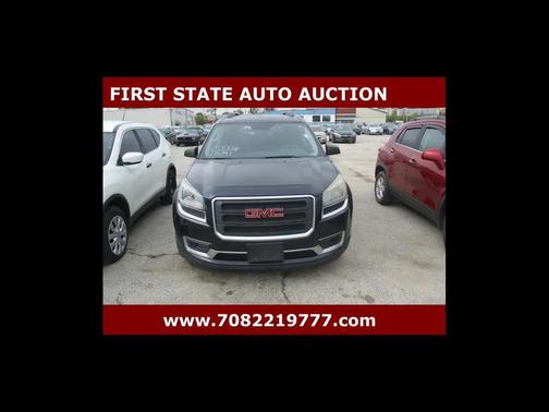 Blue 2015 GMC Acadia