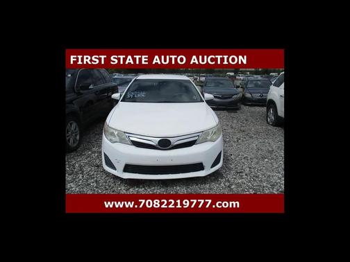 White 2012 Toyota Camry
