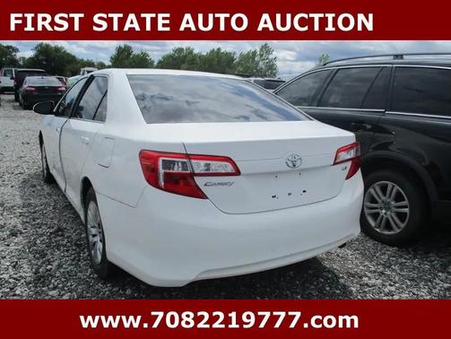 White 2012 Toyota Camry