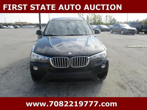 Black 2017 BMW X3 xDrive28i