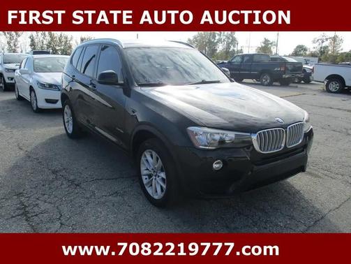 Black 2017 BMW X3 xDrive28i