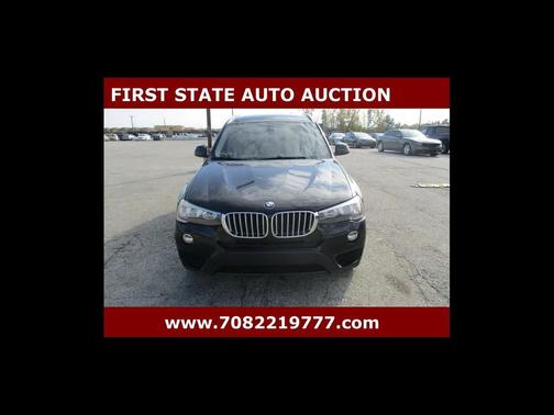 Black 2017 BMW X3 xDrive28i