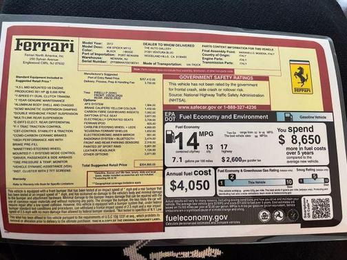 2013 Ferrari 458 Spider Base