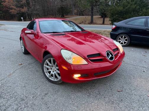 Firemist Red Metallic 2005 Mercedes-Benz SLK-Class Roadster 3.5L