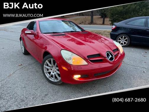 Firemist Red Metallic 2005 Mercedes-Benz SLK-Class Roadster 3.5L
