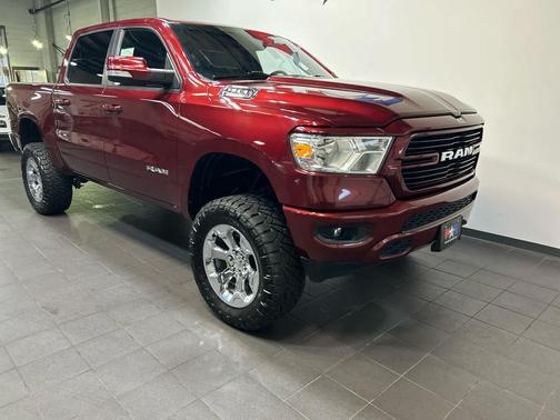 Delmonico Red Pearlcoat 2021 RAM 1500 Lone Star