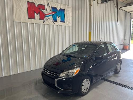 Jet Black Metallic 2024 Mitsubishi Mirage ES