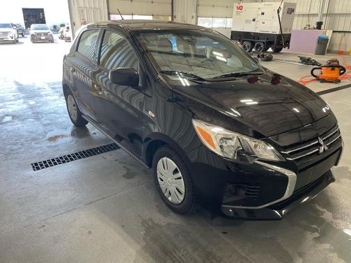 Jet Black Metallic 2024 Mitsubishi Mirage ES