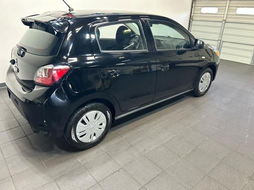 Jet Black Metallic 2024 Mitsubishi Mirage ES