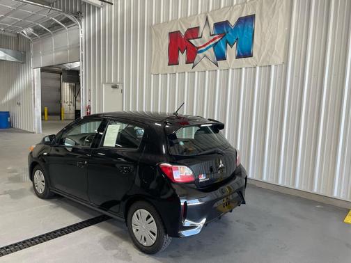 Jet Black Metallic 2024 Mitsubishi Mirage ES