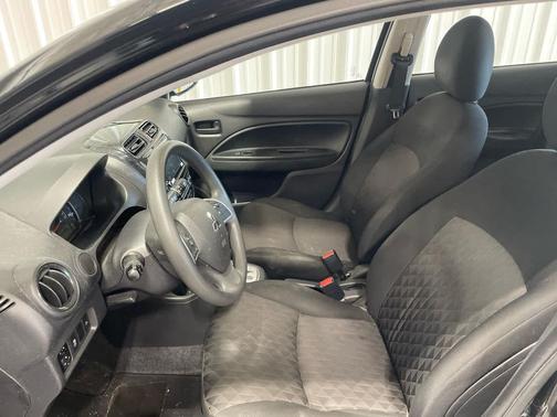 Jet Black Metallic 2024 Mitsubishi Mirage ES