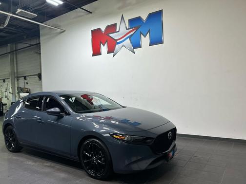 Polymetal Gray Metallic 2021 Mazda Mazda3 FWD w/Premium Package
