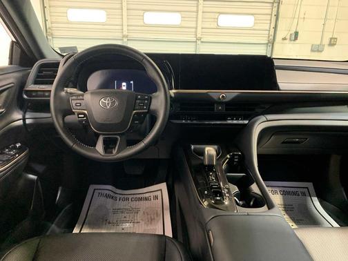 Black 2025 Toyota Crown XLE