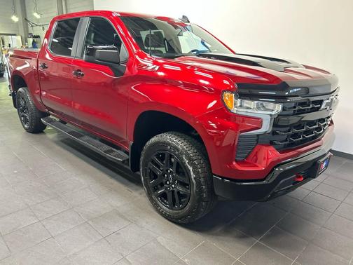 Radiant Red Tintcoat 2025 Chevrolet Silverado 1500 LT Trail Boss