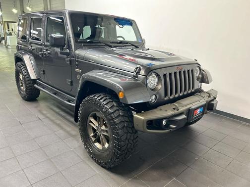 Granite Crystal Metallic Clearcoat 2017 Jeep Wrangler Unlimited 75th Anniversary Edition 4x4