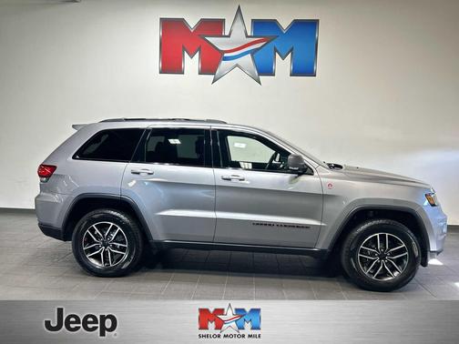 Billet Silver Metallic Clearcoat 2021 Jeep Grand Cherokee Trailhawk
