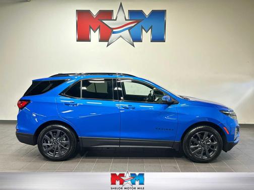 Riptide Blue Metallic 2024 Chevrolet Equinox AWD RS