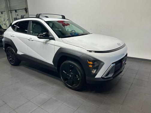 Atlas White 2026 Hyundai KONA SEL Sport