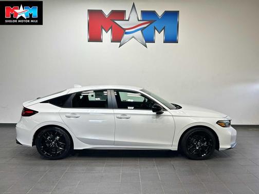 Platinum White Pearl 2026 Honda Civic Sport