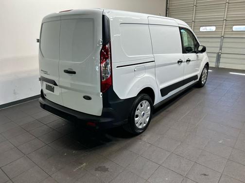 Frozen White 2021 Ford Transit Connect XL Cargo Van