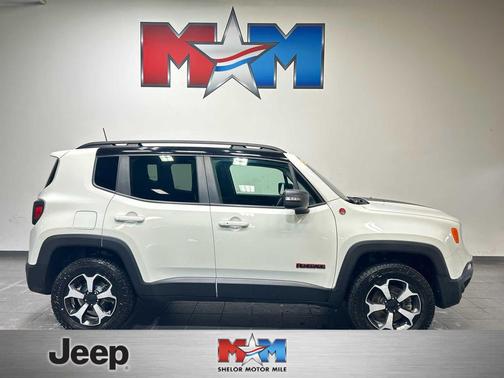 Alpine White Clearcoat 2019 Jeep Renegade Trailhawk
