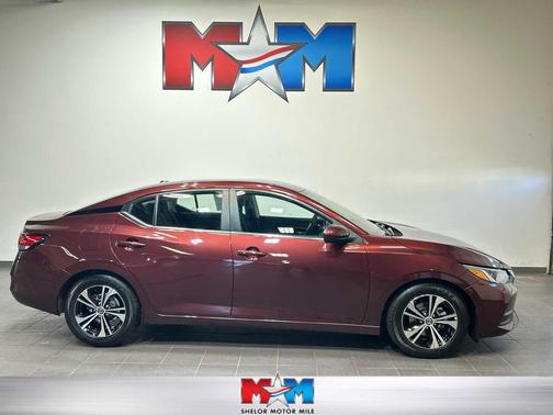 Rosewood Metallic 2023 Nissan Sentra SV